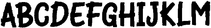 Golera Boldies Regular otf (700) Font UPPERCASE