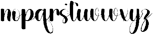 Golf Play Signature Regular otf (400) Font LOWERCASE
