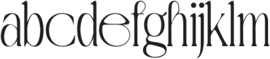 Golften Drawn otf (400) Font LOWERCASE