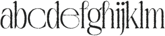 Golften Rough otf (400) Font LOWERCASE