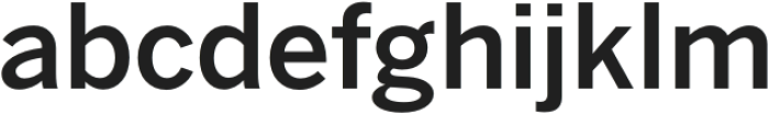 Golger Sans otf (400) Font LOWERCASE