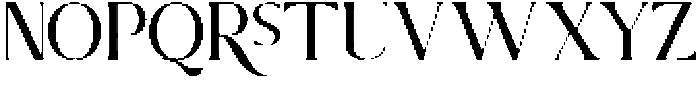 Goliath Regular otf (400) Font UPPERCASE