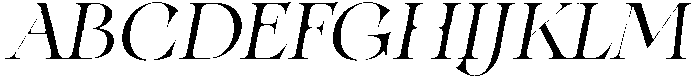 Golifez Bright Serif Italic otf (400) Font UPPERCASE