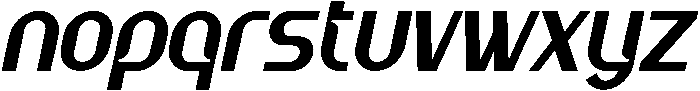 Golke Italic otf (400) Font LOWERCASE