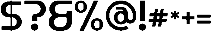 Golke otf (400) Font OTHER CHARS