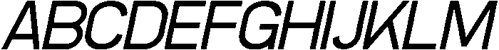 Golmert Italic otf (400) Font UPPERCASE