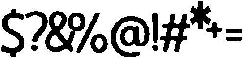 Golune ttf (400) Font OTHER CHARS