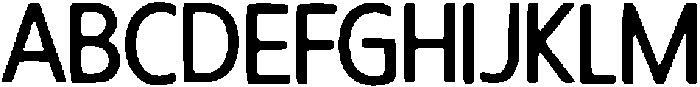Golune ttf (400) Font UPPERCASE