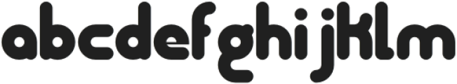 Gomena Regular otf (400) Font LOWERCASE