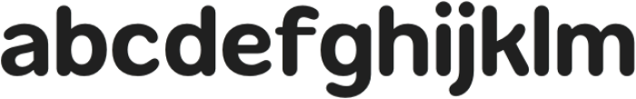 Gomenasans Extra Bold otf (700) Font LOWERCASE