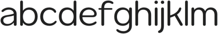 Gomenasans Regular otf (400) Font LOWERCASE