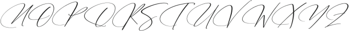 Gomethina Italic otf (100) Font UPPERCASE