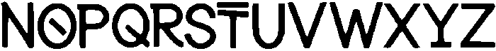 Gomezo ttf (400) Font UPPERCASE