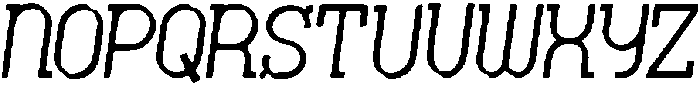 Gomixo ttf (400) Font UPPERCASE