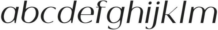 Goncol Italic otf (400) Font LOWERCASE