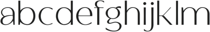 Goncol Light otf (300) Font LOWERCASE