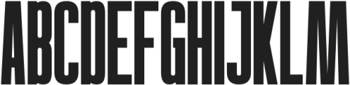 Gondens Regular otf (400) Font UPPERCASE
