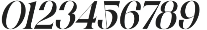 Gondgir Italic otf (400) Font OTHER CHARS