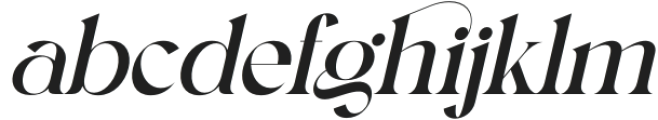 Gondgir Italic otf (400) Font LOWERCASE