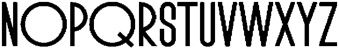 Gonela Bold otf (700) Font UPPERCASE