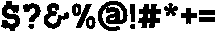 Gonlane otf (400) Font OTHER CHARS