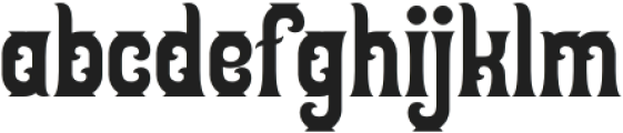 Gonser-Regular otf (400) Font LOWERCASE