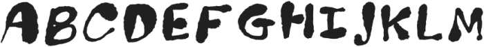 Gonzo Regular otf (400) Font UPPERCASE