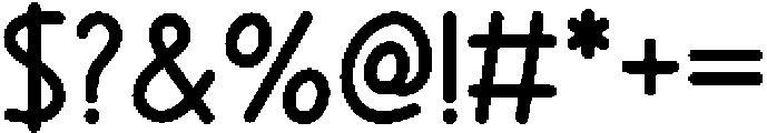 Good Cause otf (400) Font OTHER CHARS