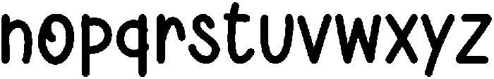 Good Day Regular otf (400) Font LOWERCASE