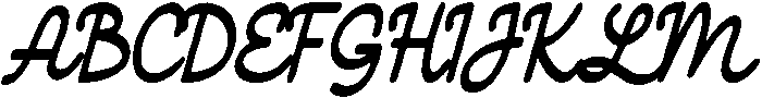 Good Day otf (400) Font UPPERCASE
