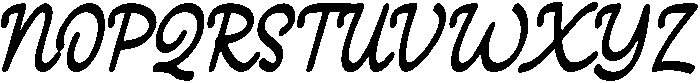 Good Day otf (400) Font UPPERCASE