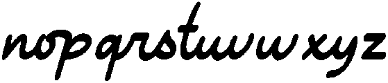 Good Day otf (400) Font LOWERCASE