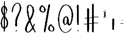 Good Feeling Regular otf (400) Font OTHER CHARS