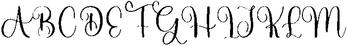 Good Feeling Regular otf (400) Font UPPERCASE