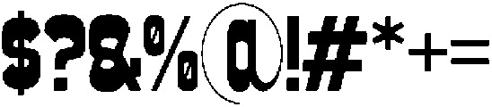 Good Food Regular otf (400) Font OTHER CHARS
