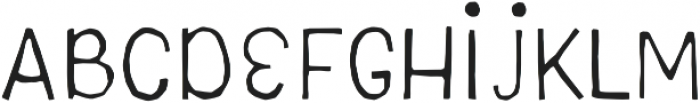 Good Friend Layer One otf (400) Font UPPERCASE
