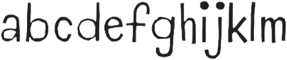Good Friend Layer One otf (400) Font LOWERCASE