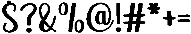 Good March Regular otf (400) Font OTHER CHARS