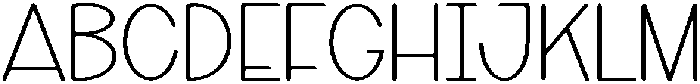 Good Morning Regular otf (400) Font UPPERCASE