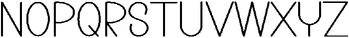 Good Morning Regular otf (400) Font UPPERCASE