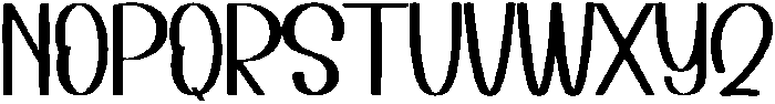 Good Night Regular otf (400) Font LOWERCASE