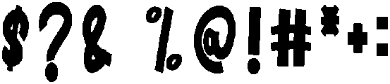 Good Time Regular otf (400) Font OTHER CHARS
