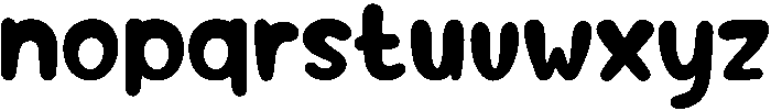 Good Vibes Regular otf (400) Font LOWERCASE