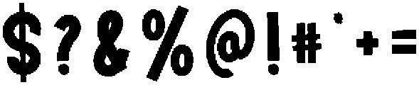 Good Vibes Regular otf (400) Font OTHER CHARS