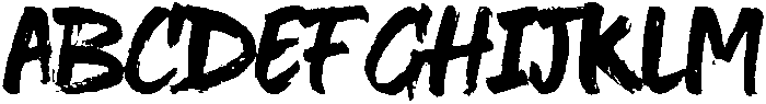 Good Vibes otf (400) Font UPPERCASE