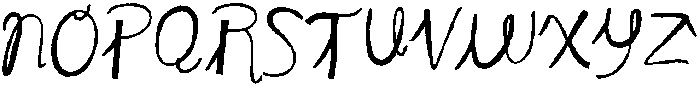 Good Weird Things Regular otf (100) Font UPPERCASE