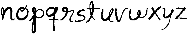 Good Weird Things Regular otf (100) Font LOWERCASE