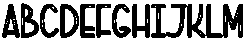 Good Winter Regular otf (400) Font UPPERCASE