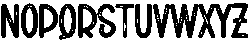 Good Winter Regular otf (400) Font UPPERCASE