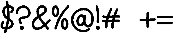 Good morning Regular otf (400) Font OTHER CHARS